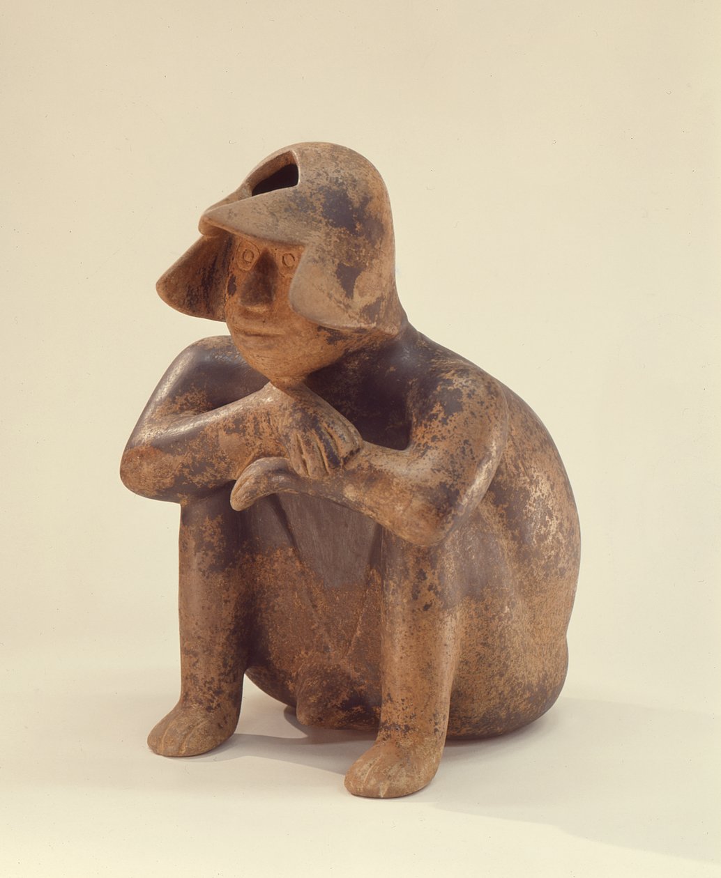 Hombre sentado, Cultura Colima de Pre Columbian Pre Columbian