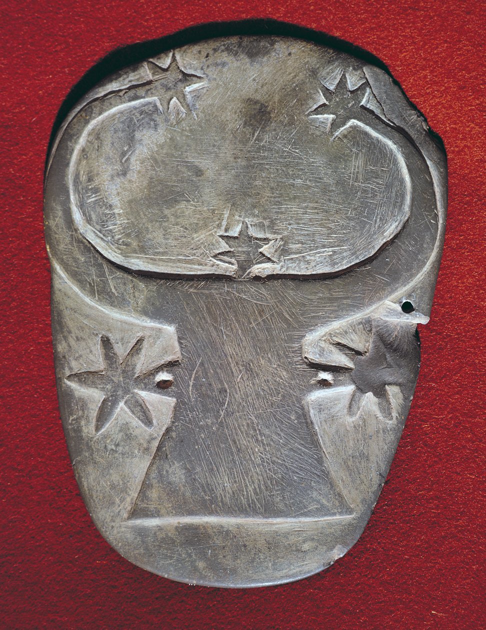 Paleta de cabeza de toro de Predynastic Period Egyptian