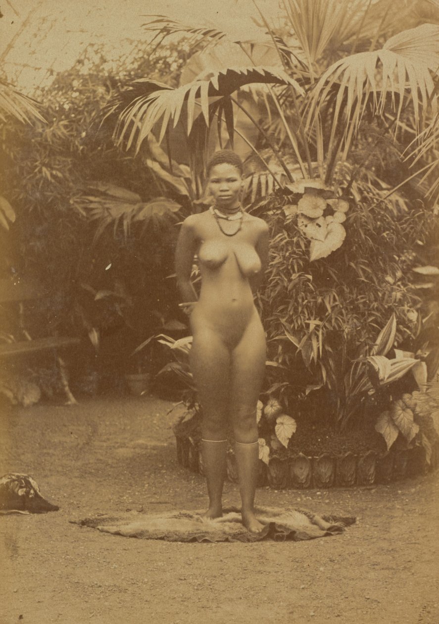 [Mujer sudafricana, desnuda] de Prince Roland Napoleon Bonaparte