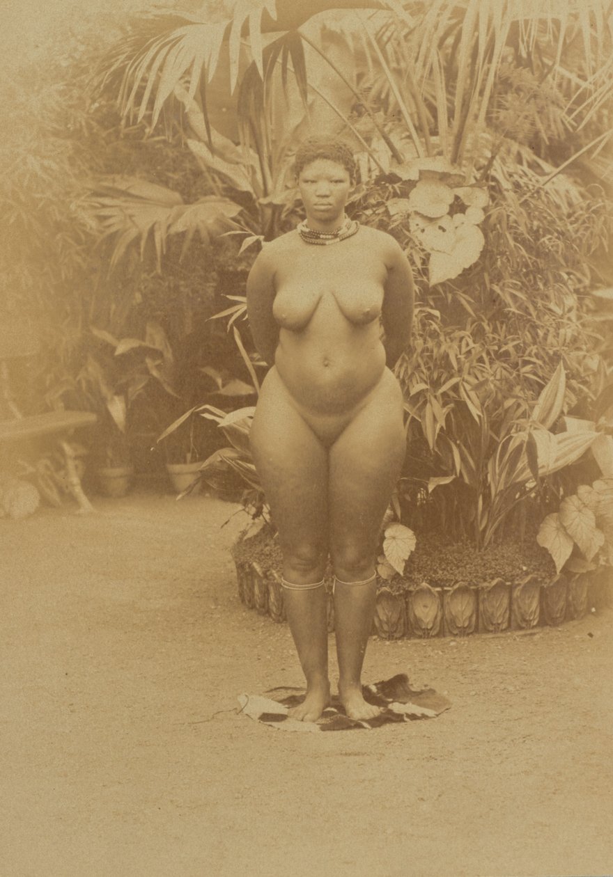 [Mujer sudafricana, desnuda] de Prince Roland Napoleon Bonaparte