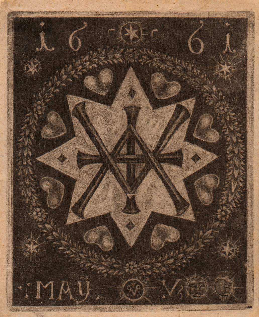 Símbolo masónico de Prince Rupert