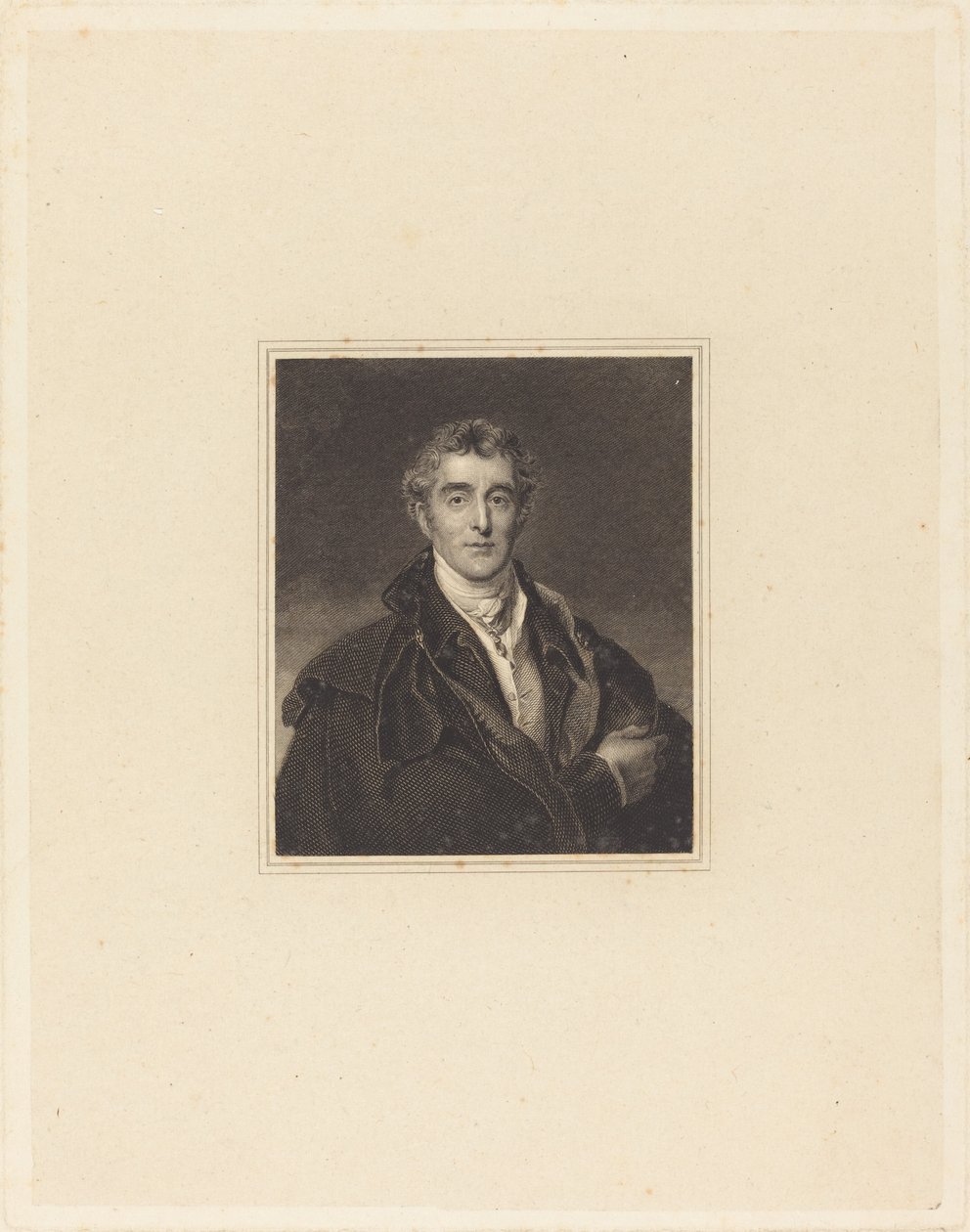 Retrato de un caballero de Probably British 18th Century