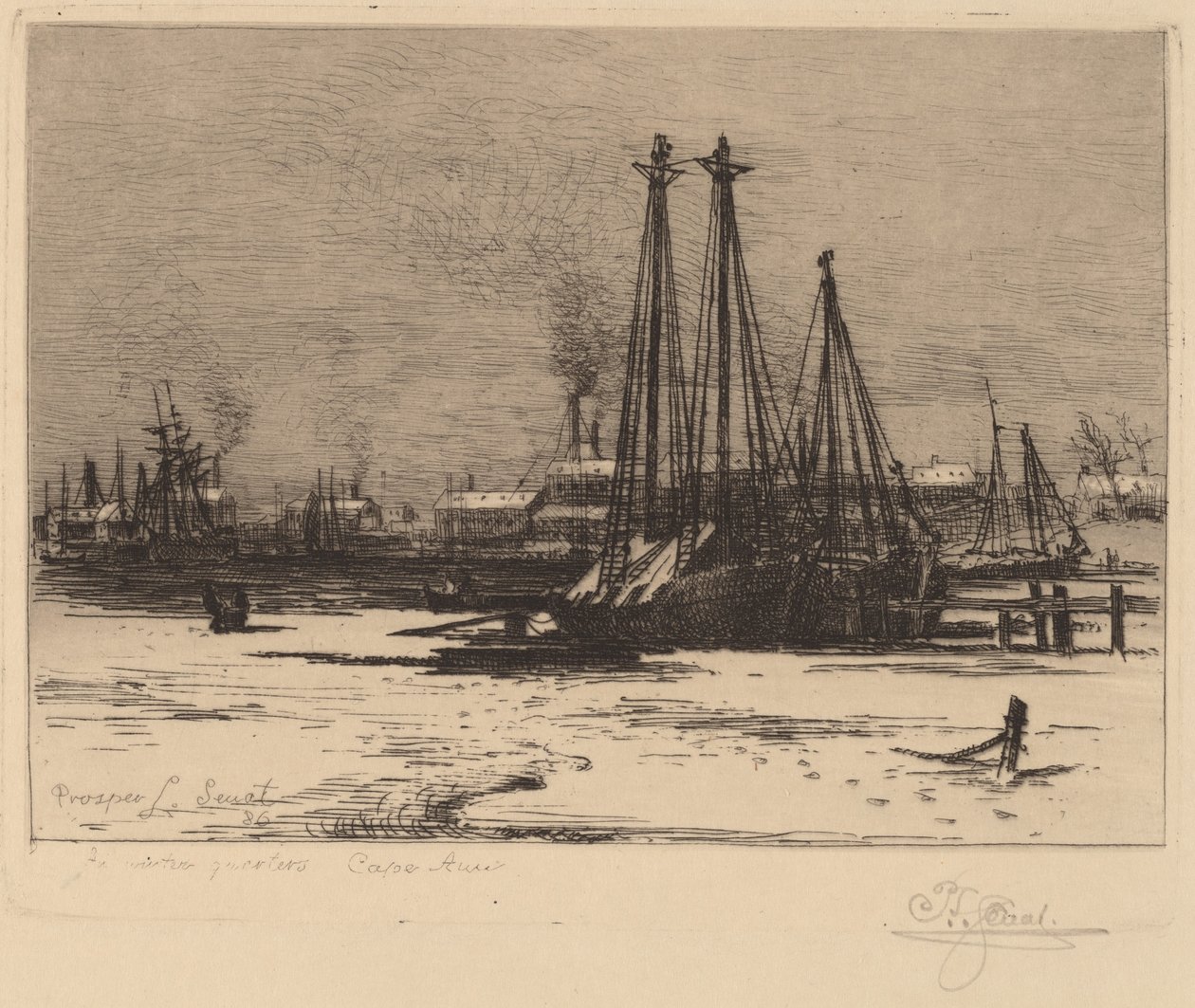 Cuarteles de Invierno - Cabo Ann de Prosper Louis Senat