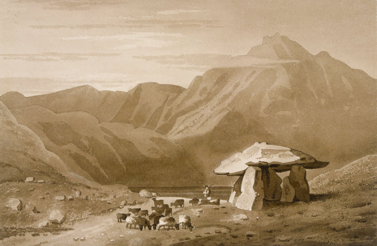 Cromlech en Gwernvale de Pryce Carter Edwards