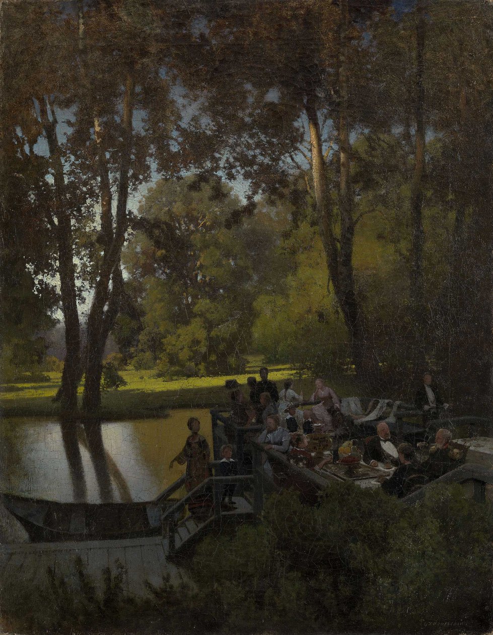 Almuerzo en el parque de Pyotr Alexandrovich Sukhodolsky