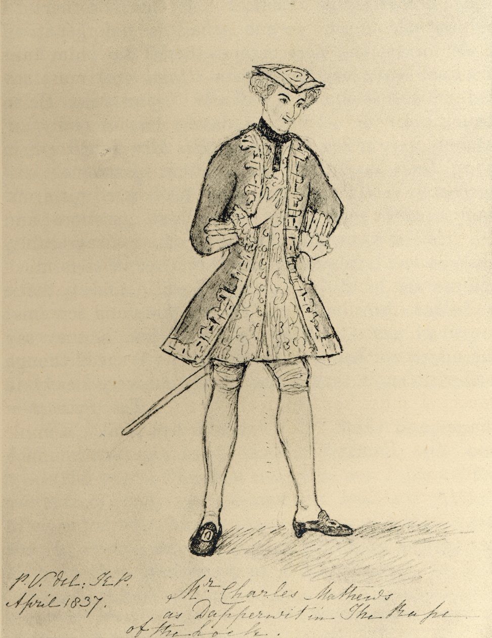 Charles Matthews (1803-78) de Queen Victoria