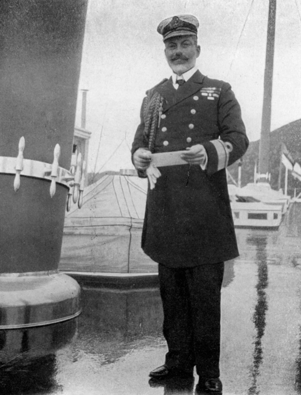Comodoro Sir Archibald Milne 1855-1938, 1908 de Queen Alexandra