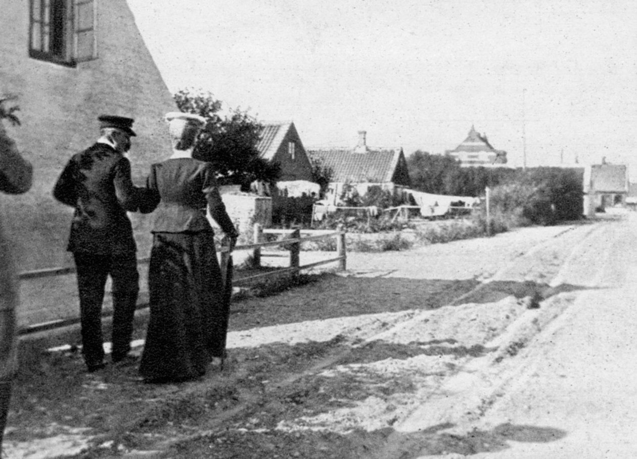 Desembarco en Skagen, Dinamarca, 1908 de Queen Alexandra