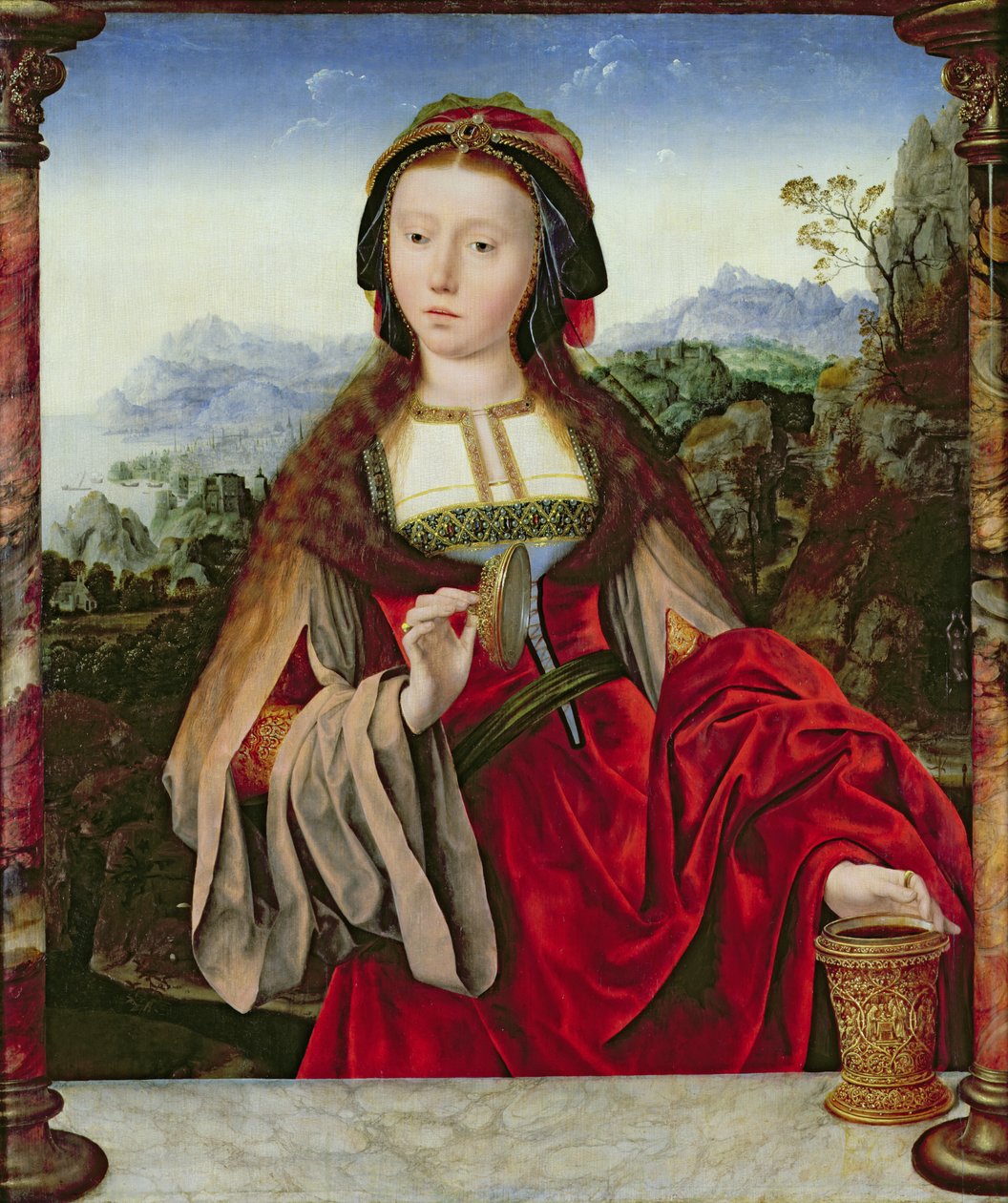 María Magdalena, c.1520-25 de Quentin Massys or Metsys