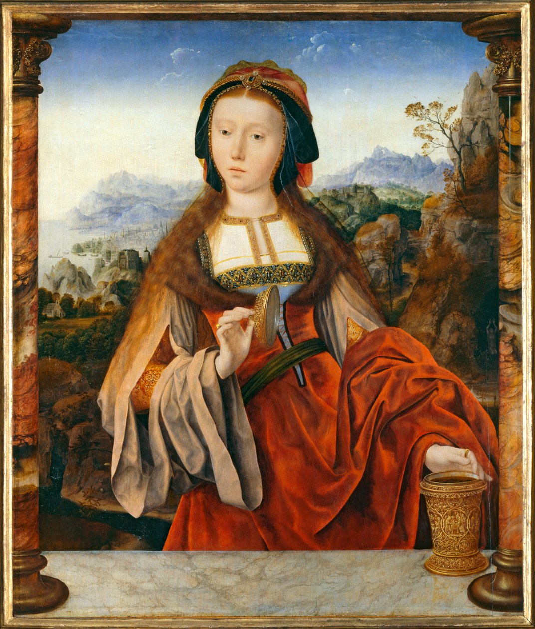 Sainte Madeleine - Santa María Magdalena ... de Quentin Metsys
