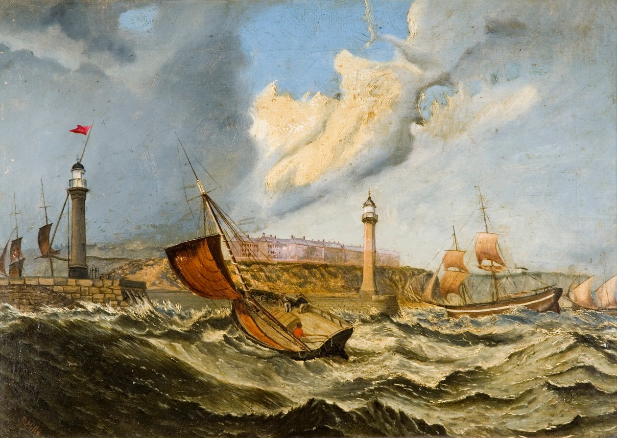 Frente a Sunderland, 1871 de R. Mills