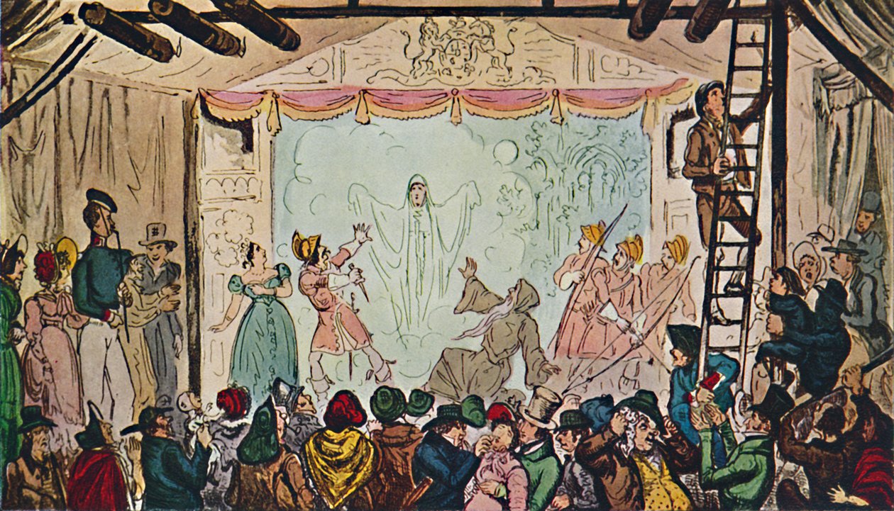 Feria de Bartholomew: Desde el Interior de R. Cruikshank