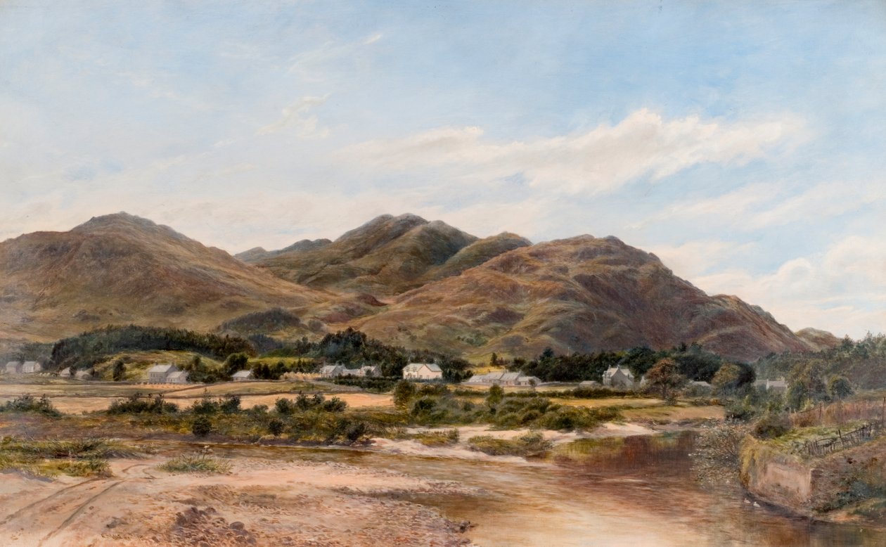 Los Aberuchills (Las Colinas de Loch Aber), 1873 de R. McEwan