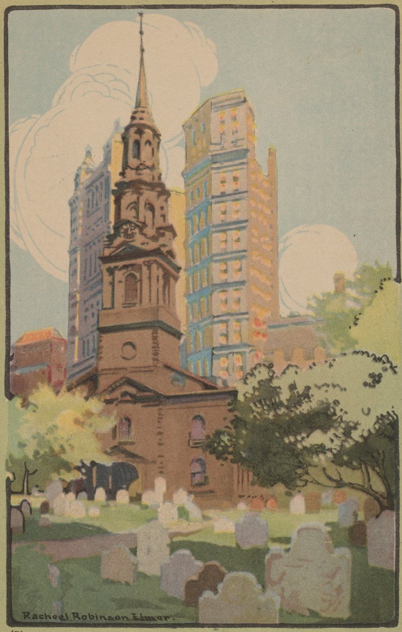 Capilla de San Pablo, 1914 de Rachael Robinson Elmer