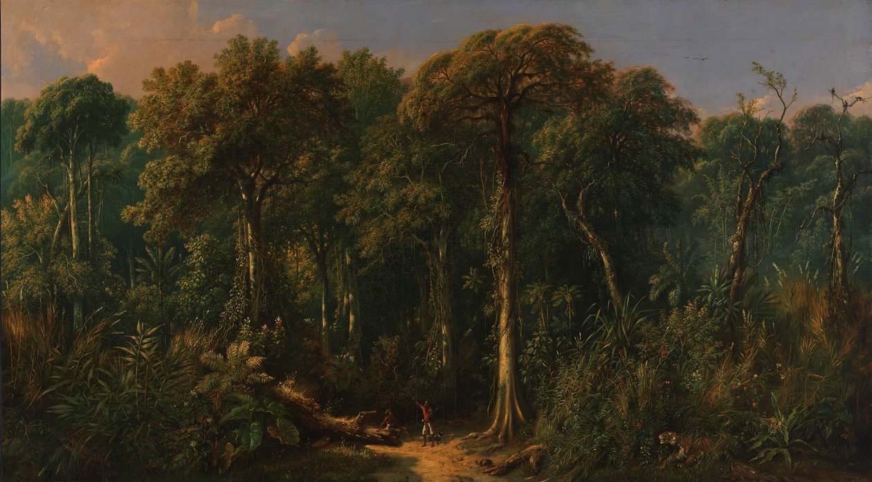 Selva javanesa de Raden Saleh