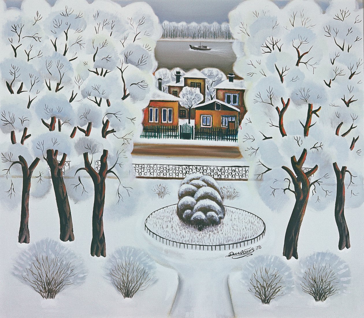 Día de Invierno, 1978 de Radi Nedelchev