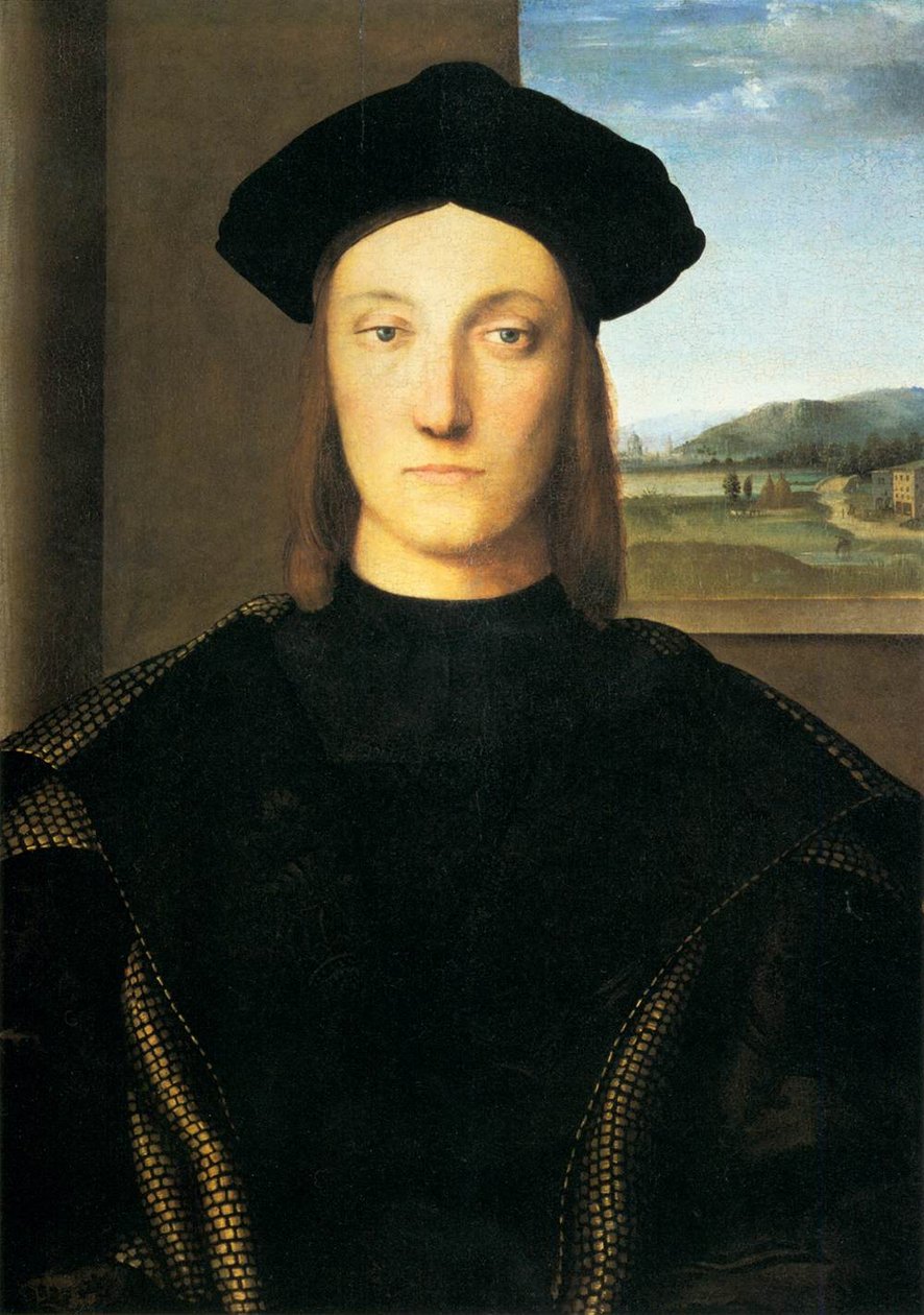 Guidobaldo da Montefeltro de Raffaello Sanzio Raphael