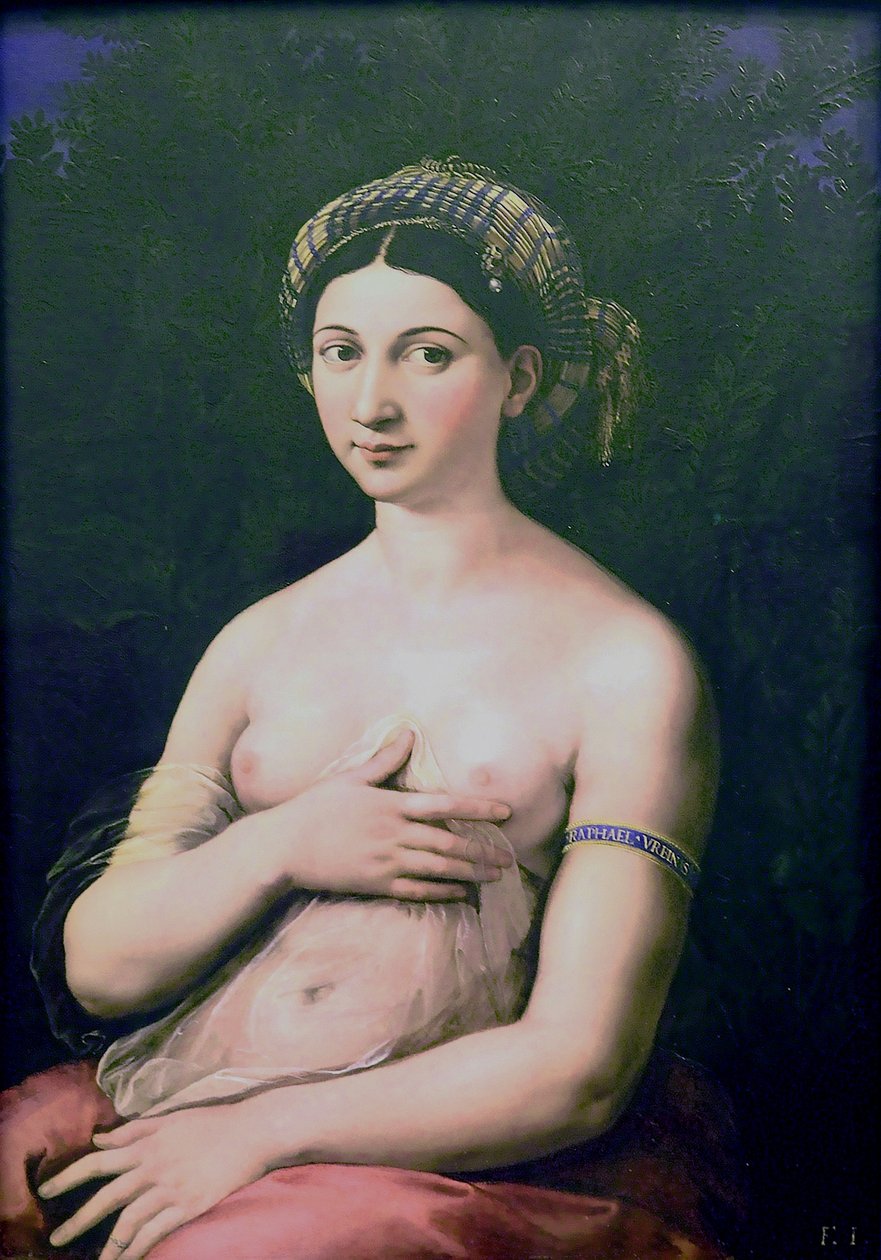 La Fornarina de Raffaello Sanzio Raphael