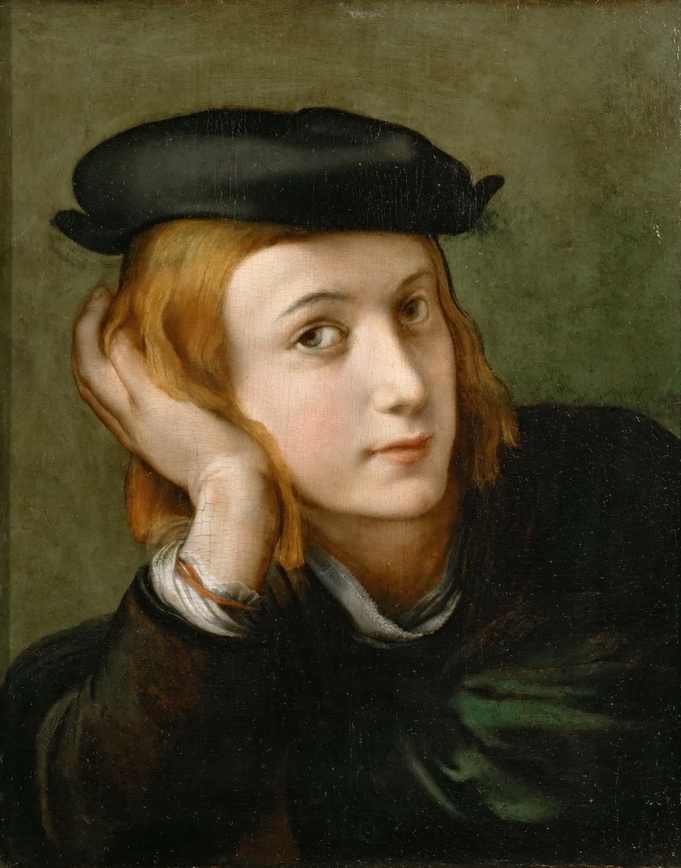 Retrato de un Joven Hombre de Raffaello Sanzio Raphael