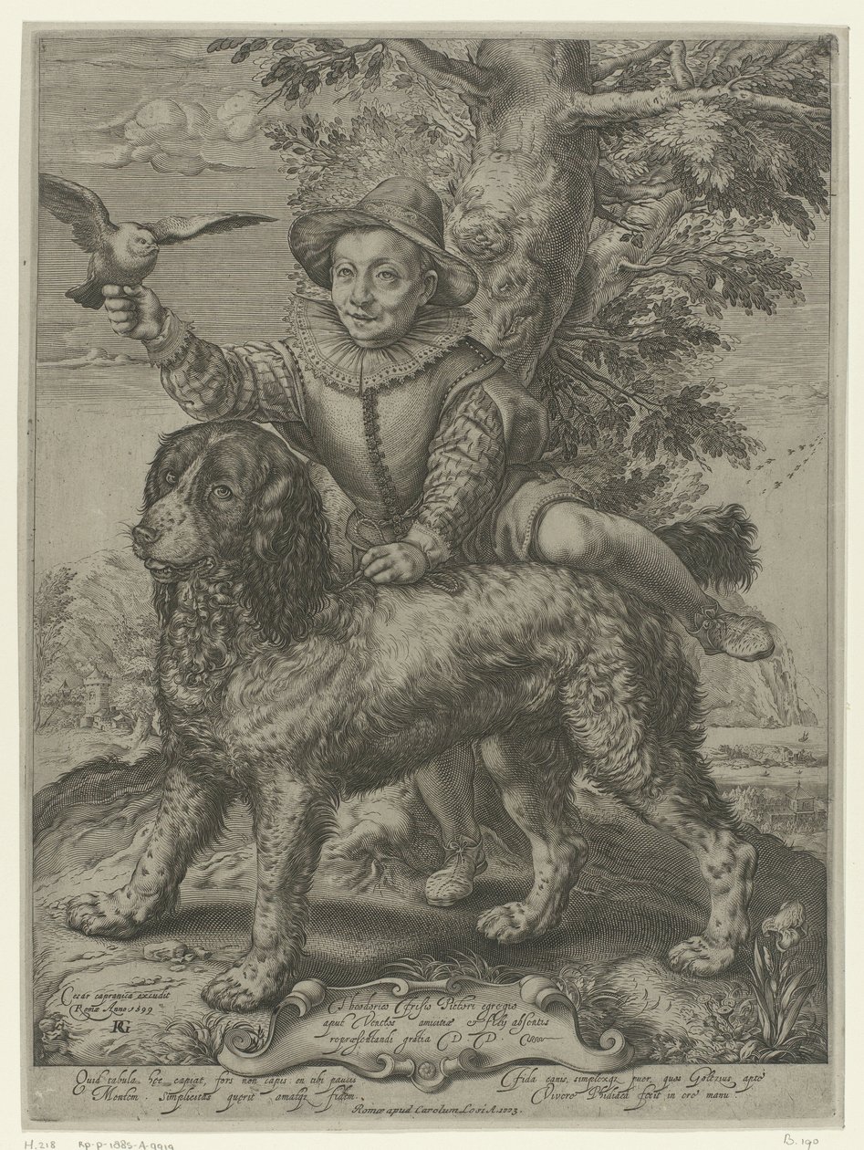 Retrato de Frederik de Vries de Raffaello Guidi
