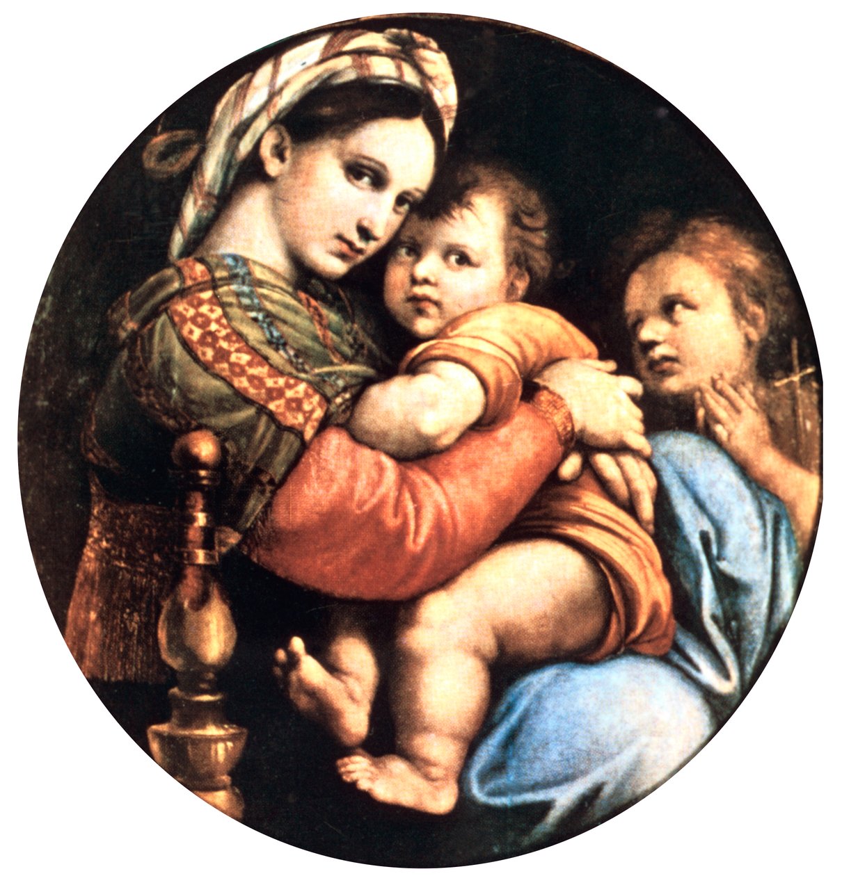 Madonna della Seggiola, 1514 de Raffaello Sanzio Raphael