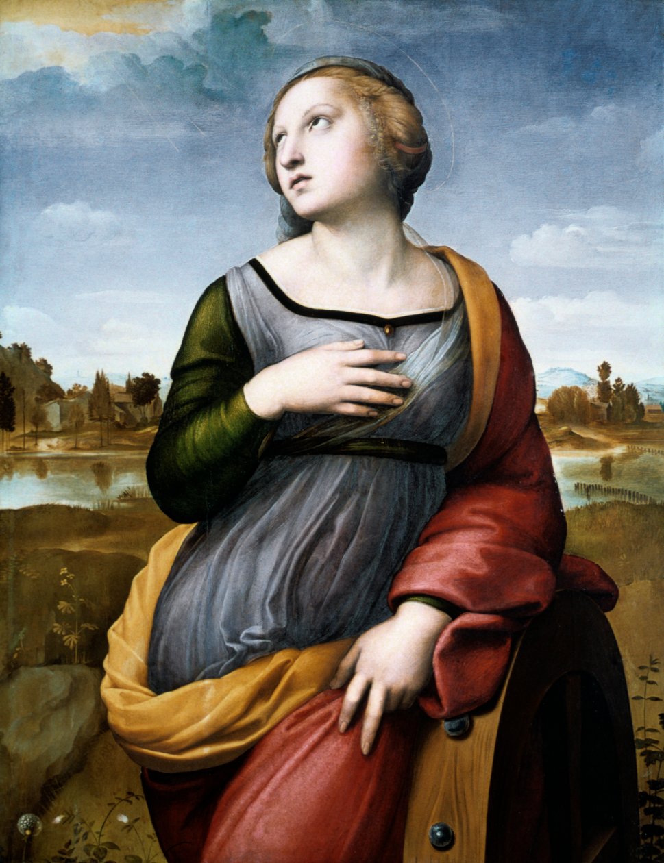 Santa Catalina de Alejandría, c1507 de Raffaello Sanzio Raphael