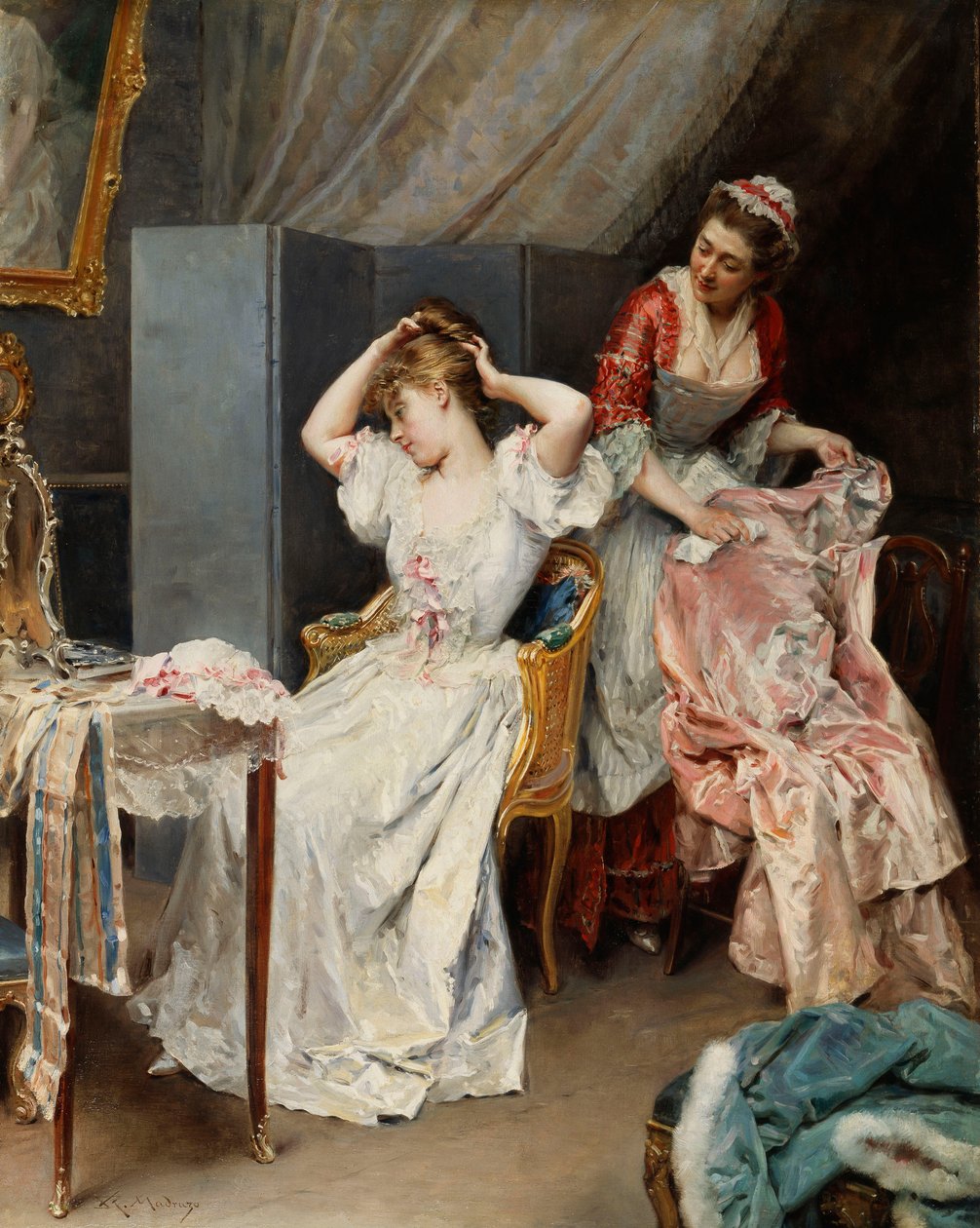 La Toilette de Raimundo de Madrazo y Garreta