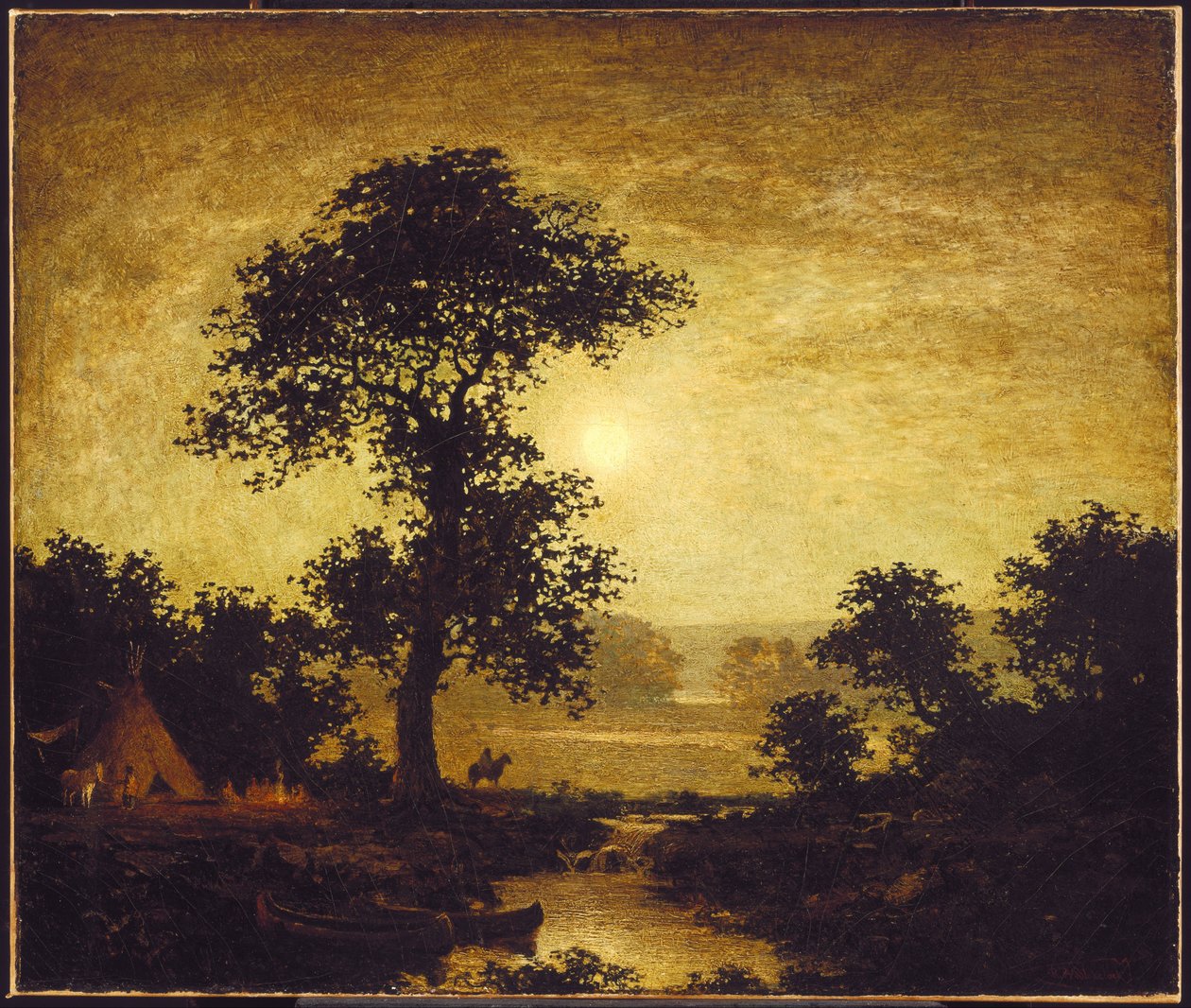 Luz de luna de Ralph Albert Blakelock