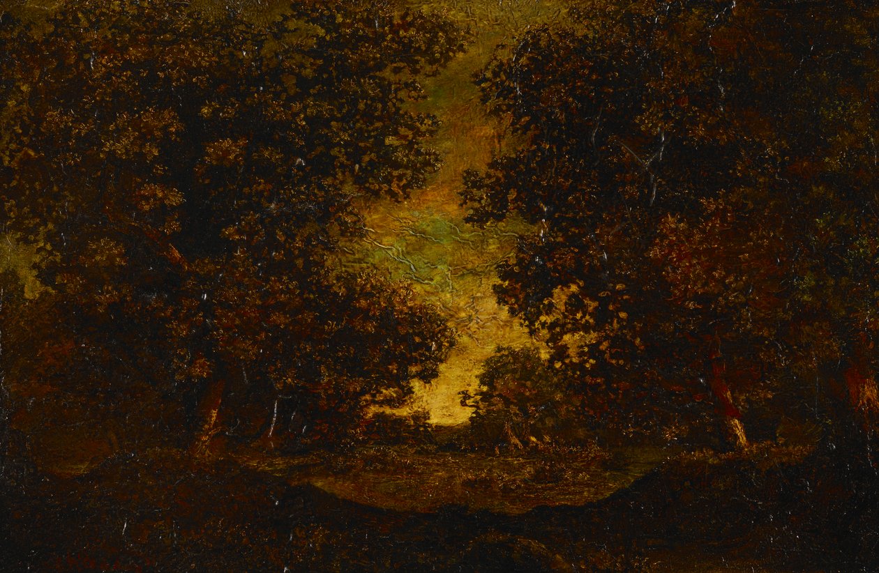 Al final de la tarde de Ralph Albert Blakelock