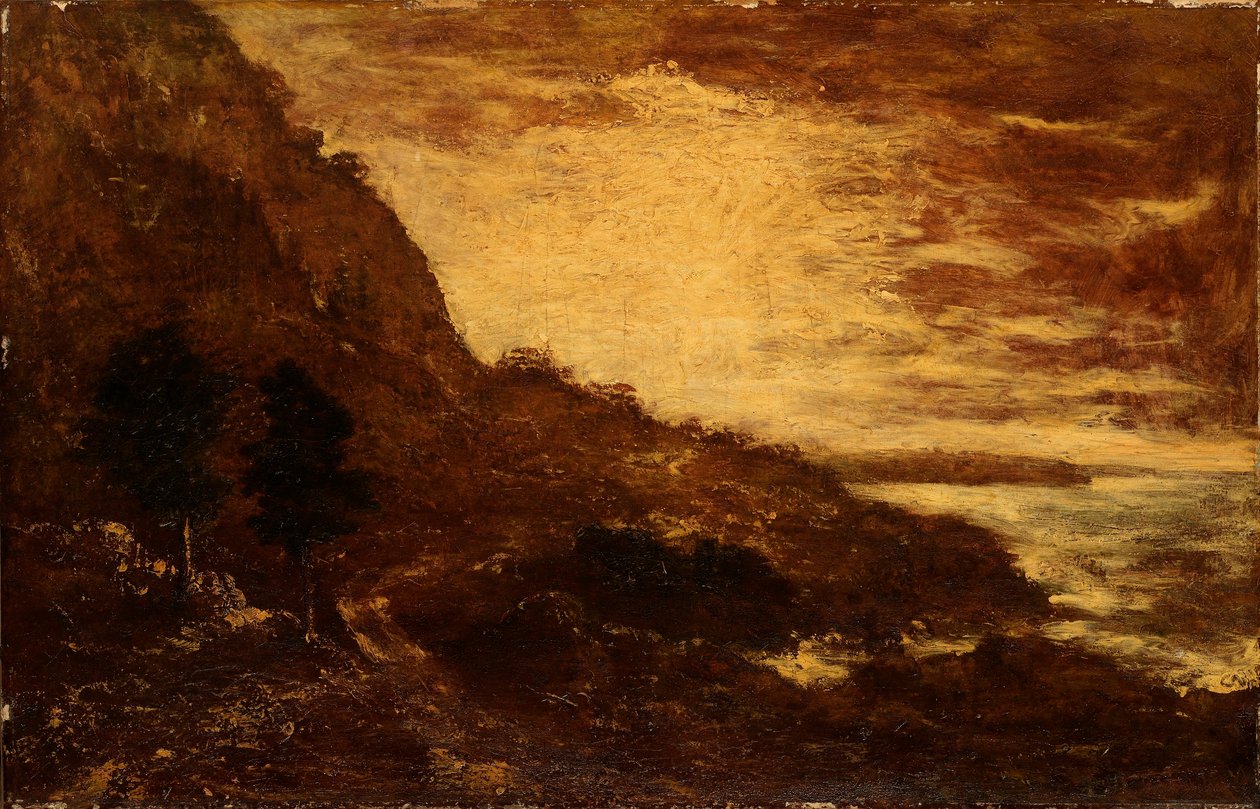Puesta de sol, Navarro Ridge, Costa de California de Ralph Albert Blakelock