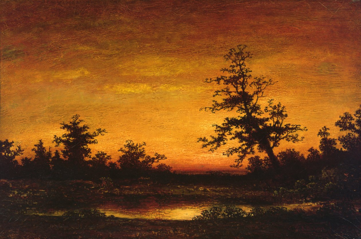 Crepúsculo de Ralph Albert Blakelock