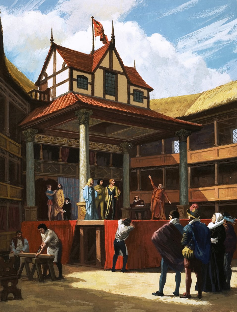Teatro Globe de Ralph Bruce