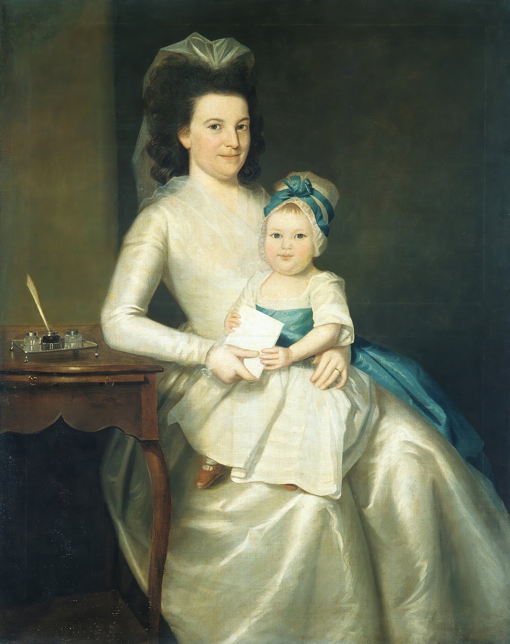 Lady Williams y niño, 1783 de Ralph Earl