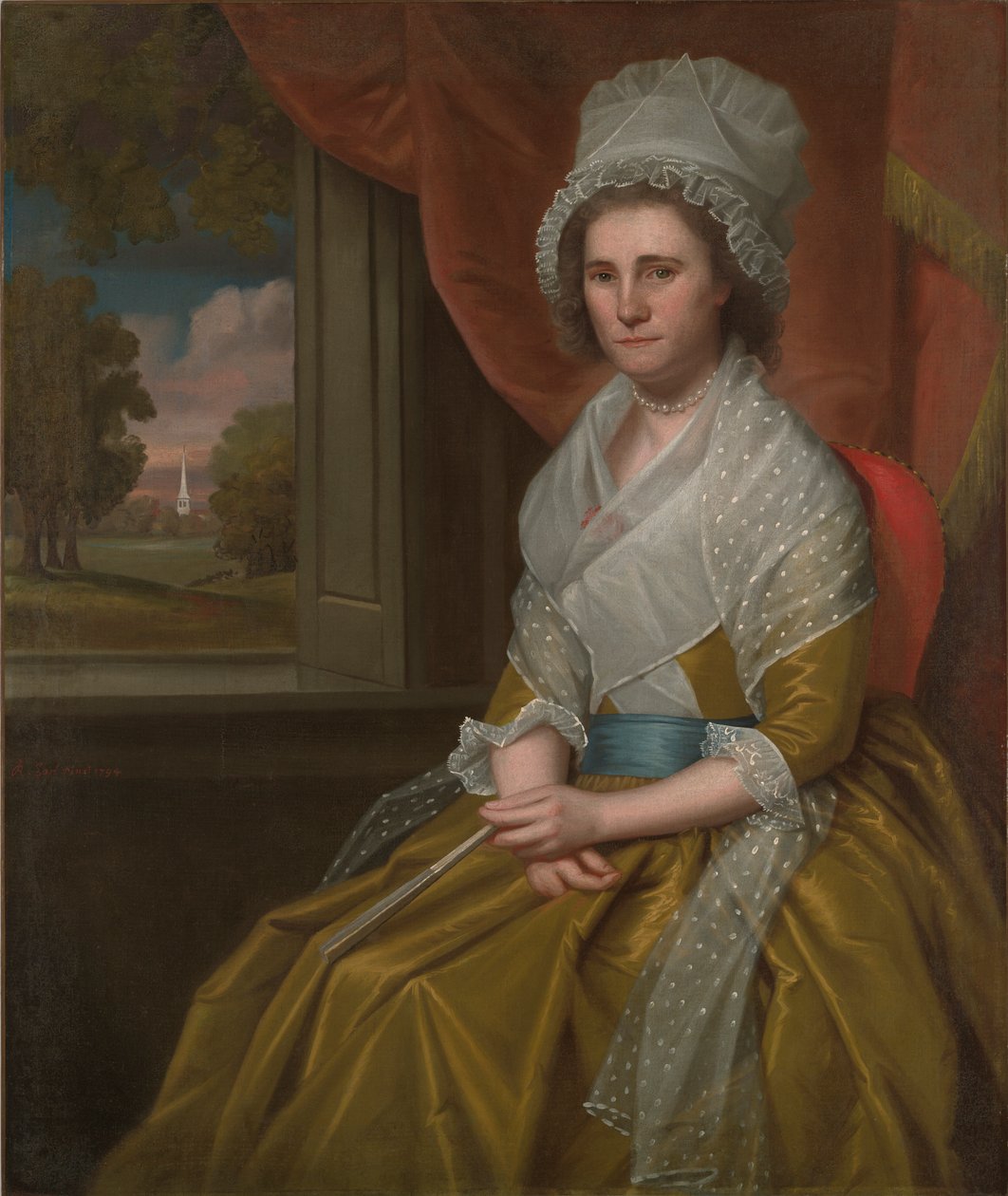 María Silvestre Welles Davenport (1754) de Ralph Earl