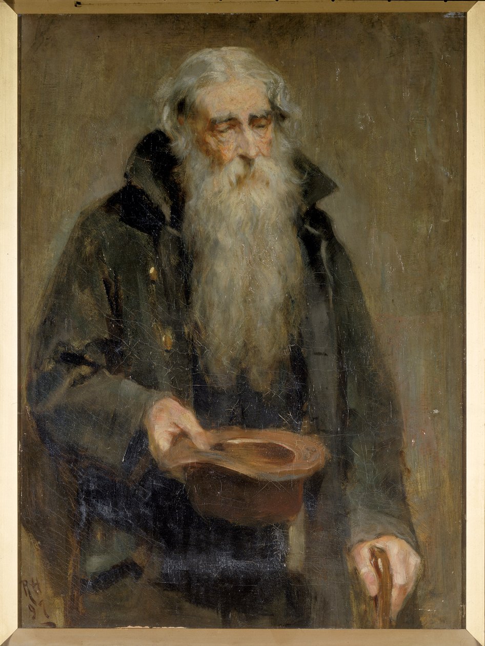 Mendigo ciego, 1897 de Ralph Hedley