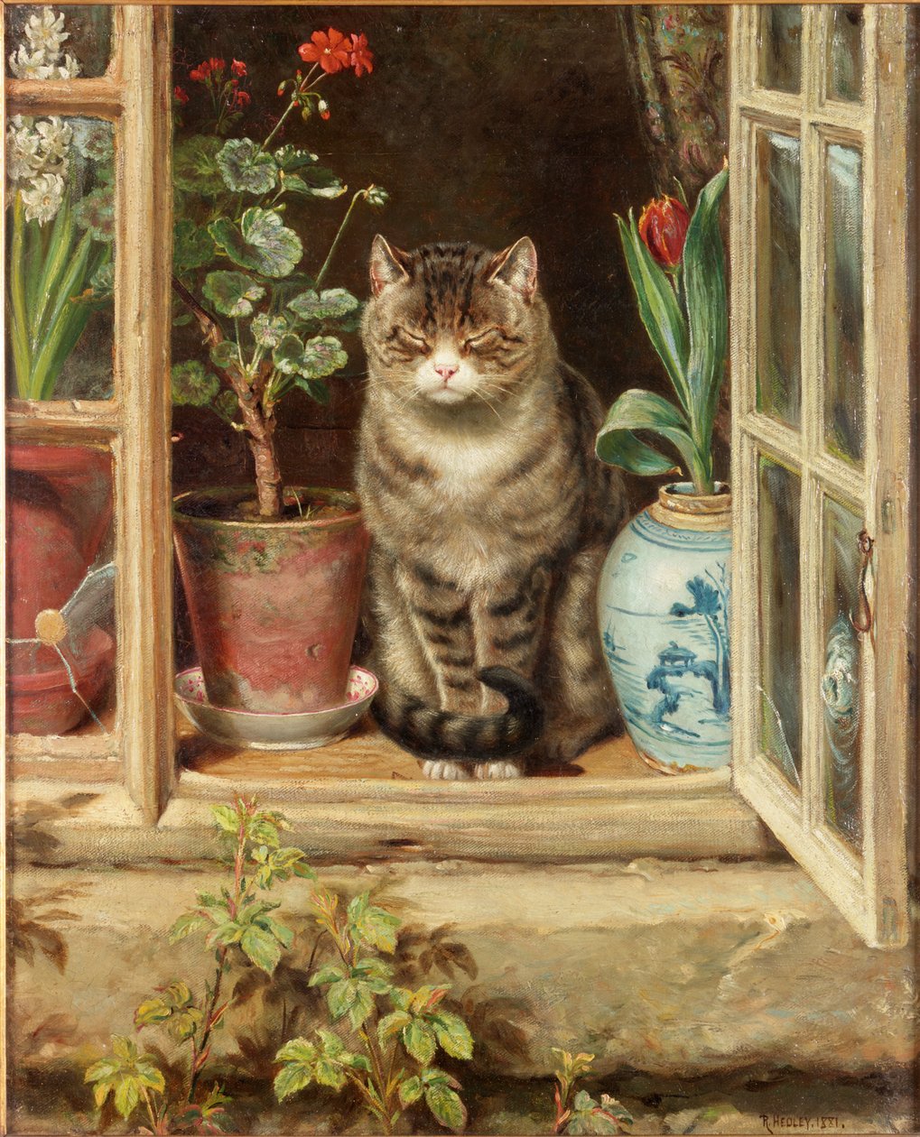 Parpadeando en el Sol, 1881 de Ralph Hedley