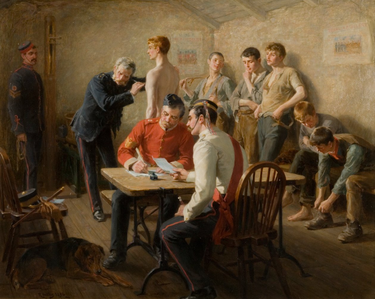 Pasando al Doctor, 1896 de Ralph Hedley