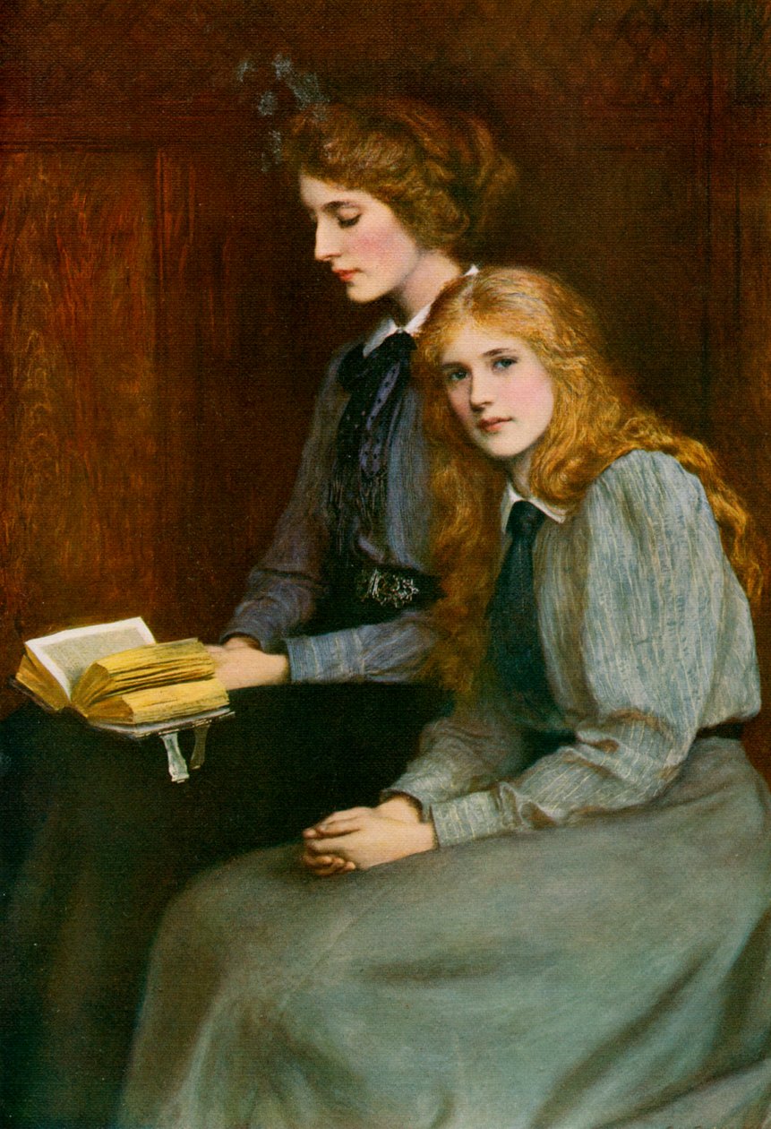 Las hermanas, 1900, 1912 de Ralph Peacock