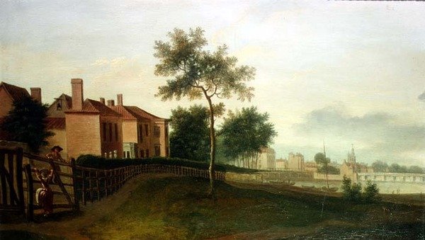 El Támesis desde Battersea de Ramsay Richard Reinagle