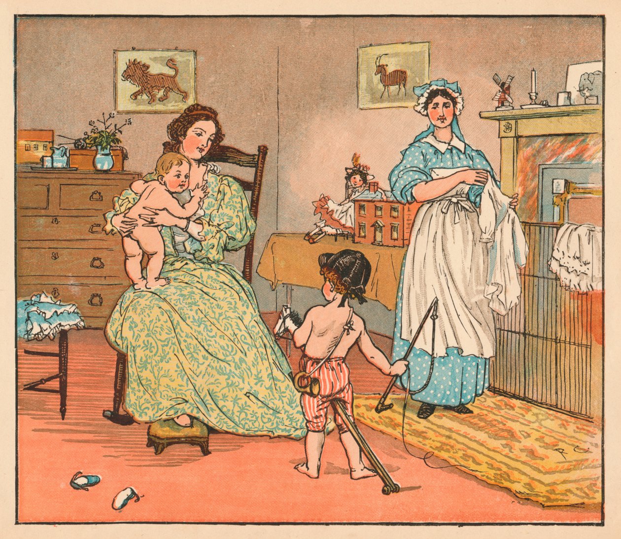 Adiós, Baby Bunting, 1882 de Randolph Caldecott