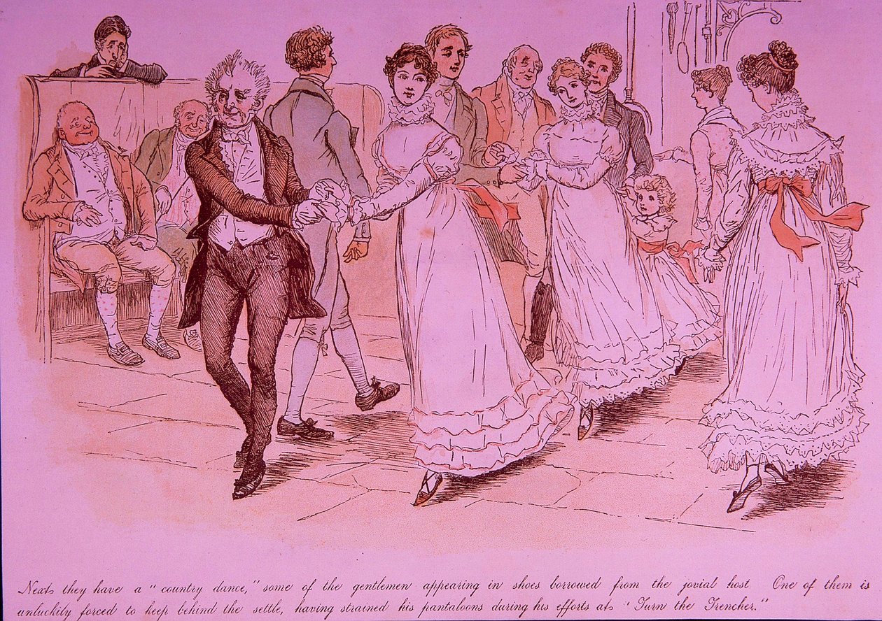 Baile de Navidad de Randolph Caldecott