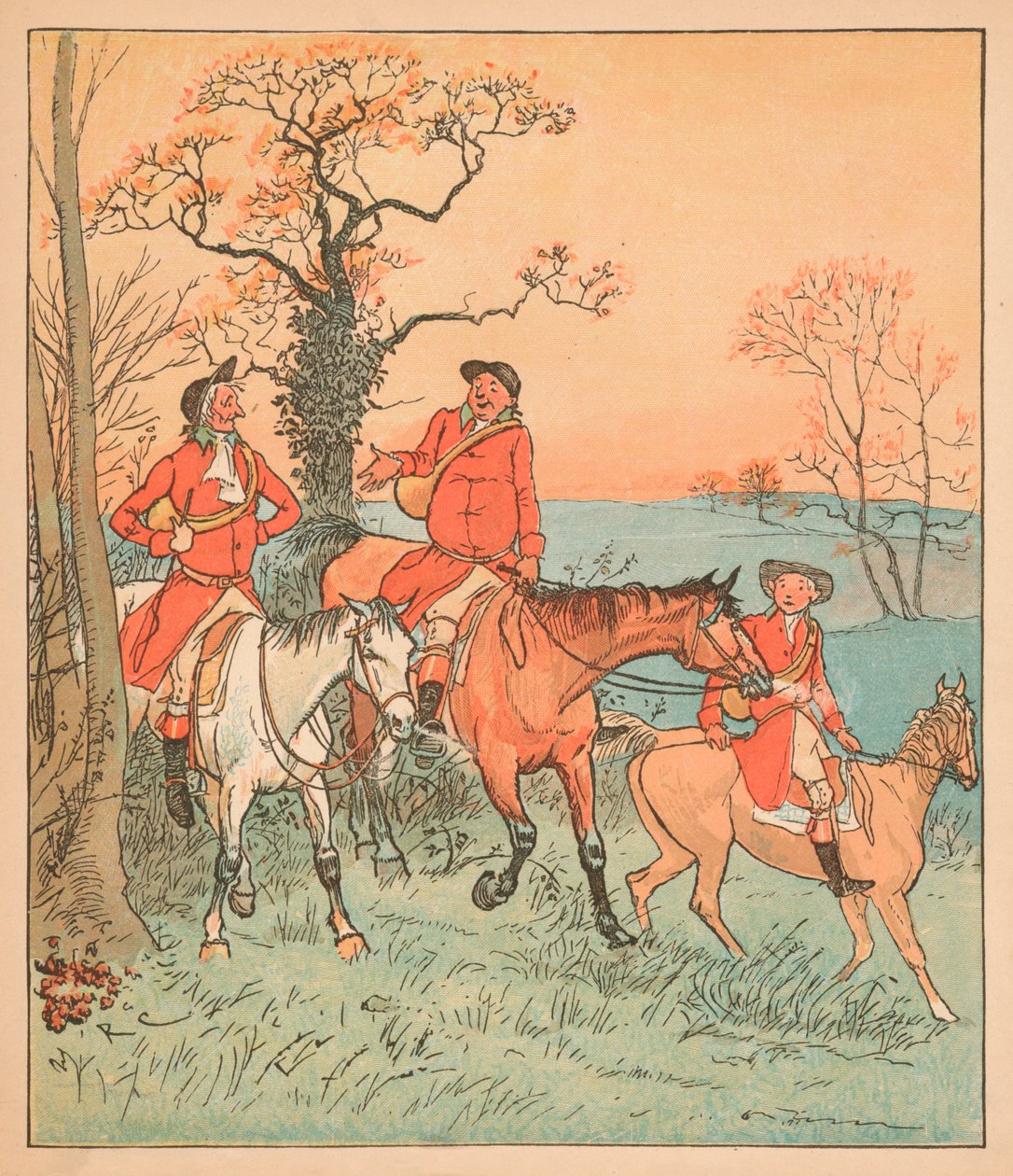 Esta caza no paga, 1880 de Randolph Caldecott