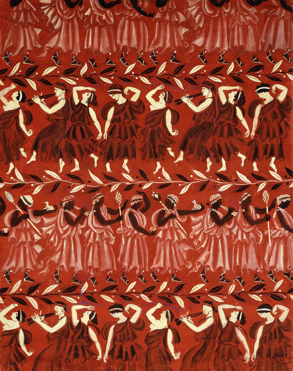 Procesión griega; La Procession Grecque de Raoul Dufy