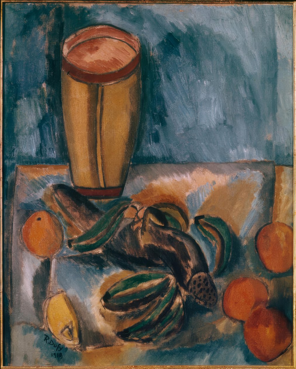 Bodegón con plátanos de Raoul Dufy