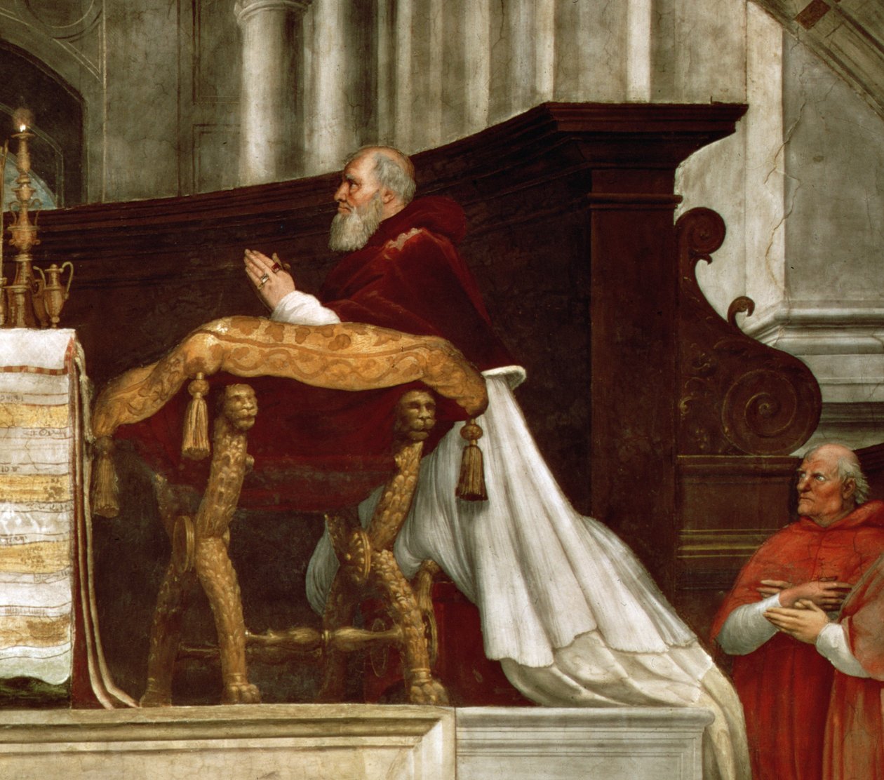 La Misa de Bolsena, de la Stanza dell