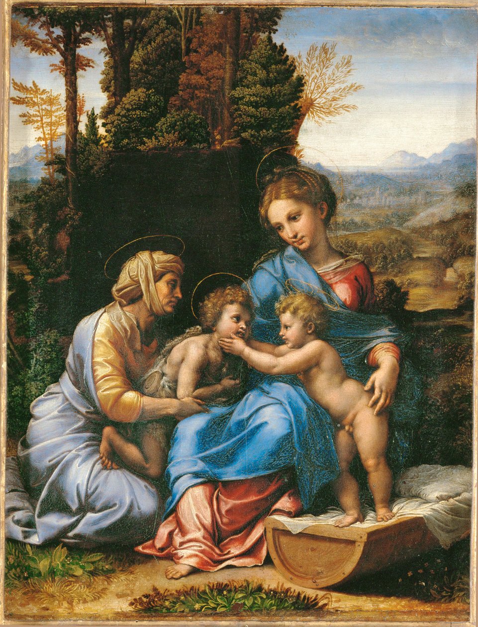 La Sagrada Familia ... de Raphael (1483 1520)
