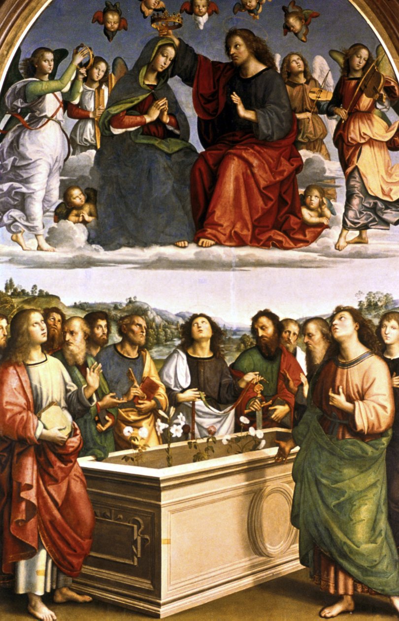 El retablo de Oddi de Raphael