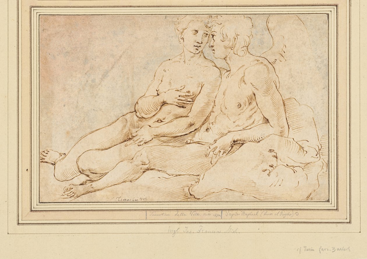 Cupido y Psique de Raphael