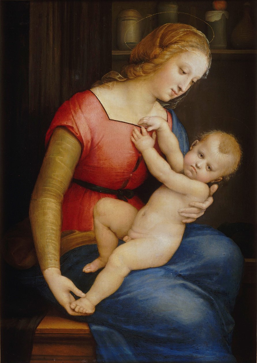 Madonna de Orleans, ca. 1506-1507 de Raffaello Sanzio Raphael