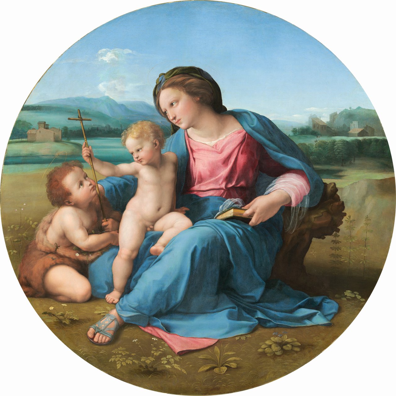La Madonna Alba de Raphael